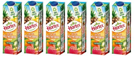 6x 1L HORTEX Sok Multiwitamina ZGRZEWKA 15445974953 Allegro Pl