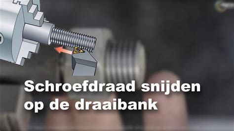 Hoe Snij Je Een Schroefdraad Op De Draaibank YouTube