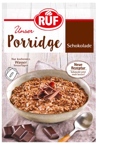 Ruf Chocolate Porridge Ruf Lebensmittel