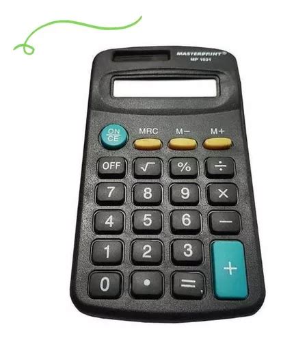 Calculadora Pequena De Bolso 8 Dígitos Mp 1031 Boa E Barata MercadoLivre