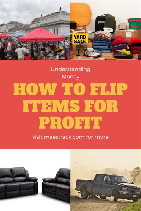 How To Flip Items For Profit Understanding Money