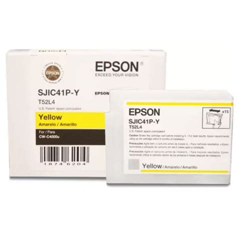 Ripley CARTUCHO DE TINTA EPSON SJIC41 Y AMARILLO