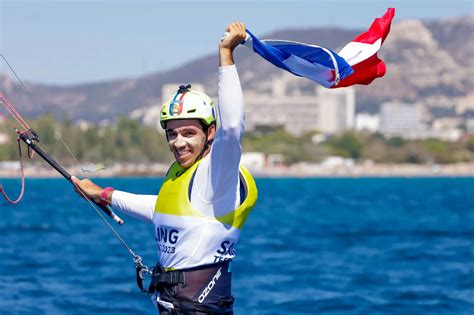 Kite Test Event Voile Lauriane Nolot Et Axel Mazella En Or Sport Fr