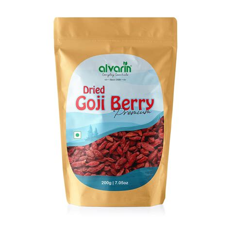 Alvarin Whole Dried Goji Berry 200g 70oz Imported Berries