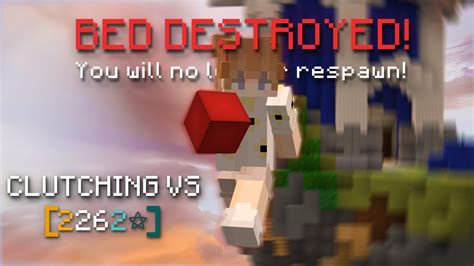 Clutching Against A Star In Hypixel Bedwars Sweaty Winstreak