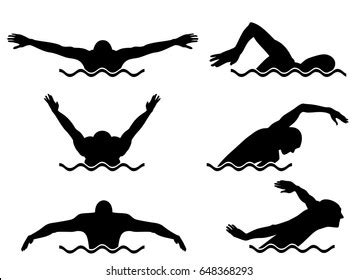 11,663 Swimmer Silhouette Vector Images, Stock Photos & Vectors ...