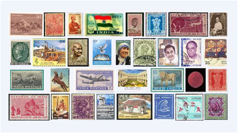 Rare Historical Stamps Of India Ritiriwaz