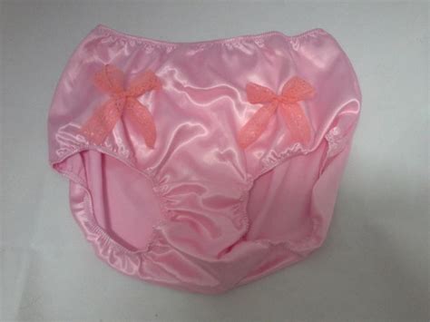 PH11S69 PINK Handmade Panties Lace Gifts Lingerie Fantasy