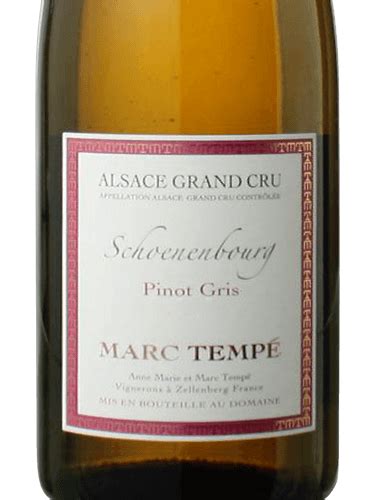 2018 Anne Marie et Marc Tempé Pinot Gris Alsace Grand Cru