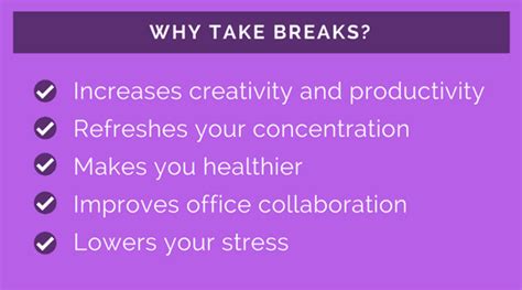 5 Reasons To Take Breaks At Work And 5 Ones You Should Take Johnleonard