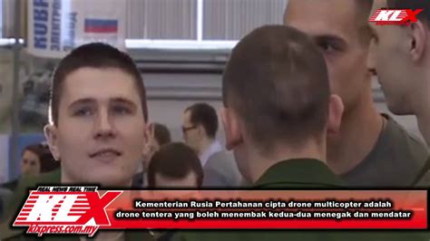 Rusia Cipta Drone Mampu Lancar Peluru Berpandu Youtube