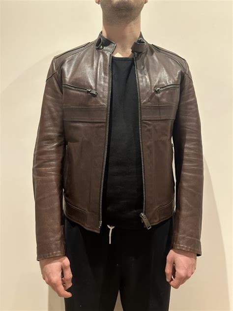 Gucci Gucci X Tom Ford Biker Leather Jacket Grailed