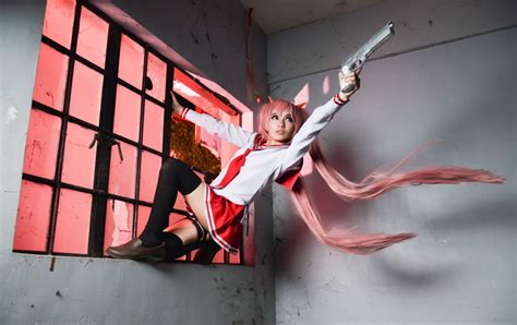 Wallpaper Women Cosplay Anime Red Hidan No Aria Clothing Art