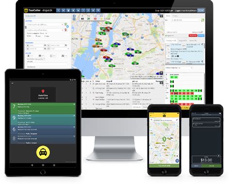 Press Taxi Dispatch Software Taxicaller