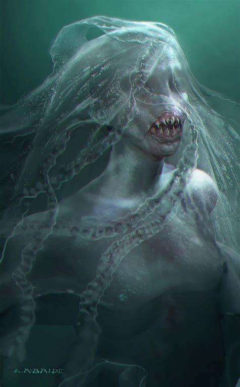 Artstation Explore Concept Art Gallery Evil Mermaids Realistic