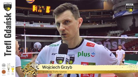 Wojciech Grzyb Po Meczu Ze Lepskiem Malow Suwa Ki Trefl Gda Sk Youtube