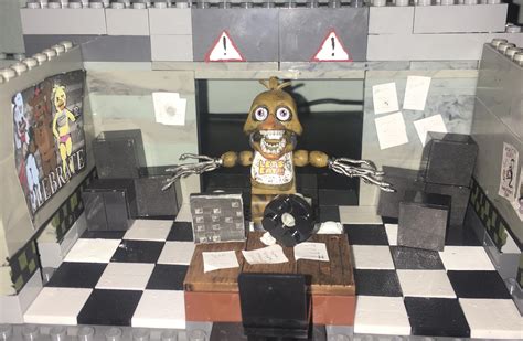 My Custom Lego Fnaf 2 Office Fivenightsatfreddys