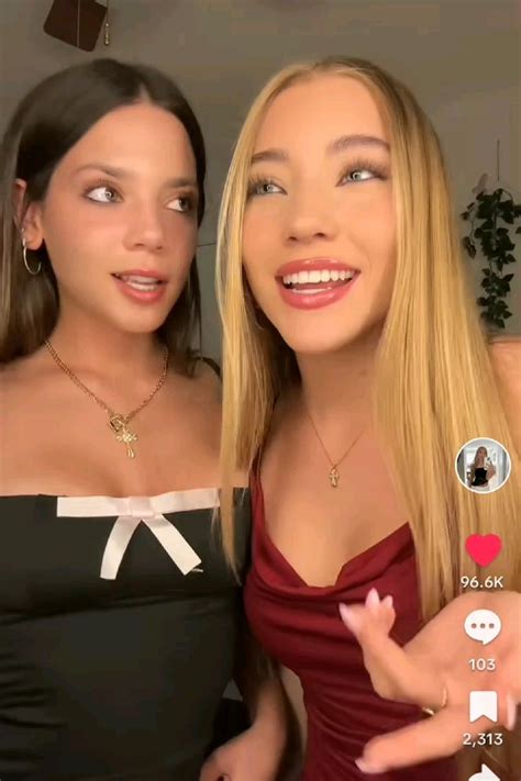Isa Escu In Blonde Tik Tok Isa