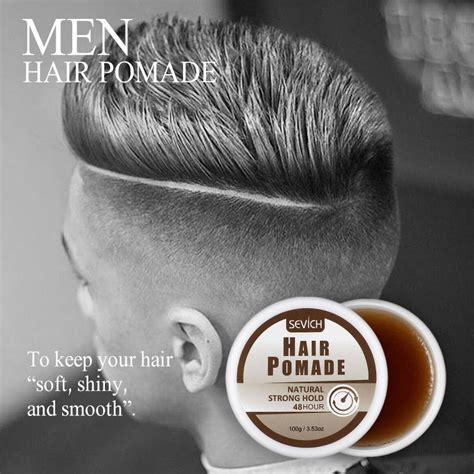 Hair Pomade Sevich Men Hair Pomade Wax 48 Hour Restoring Pomade Wax