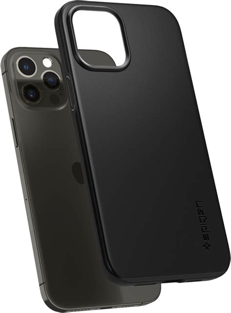 Best Buy Spigen Thin Fit Case For Apple Iphone Pro Max Black Bbr