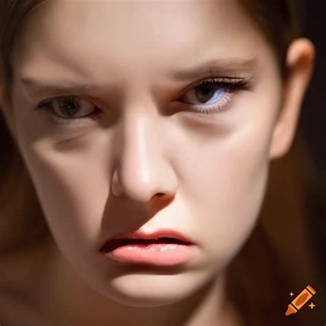 Close Up Portrait Of A Stunning Young Woman On Craiyon