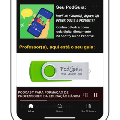 PodGuia Um guia digital para Formação de Professores da Educação