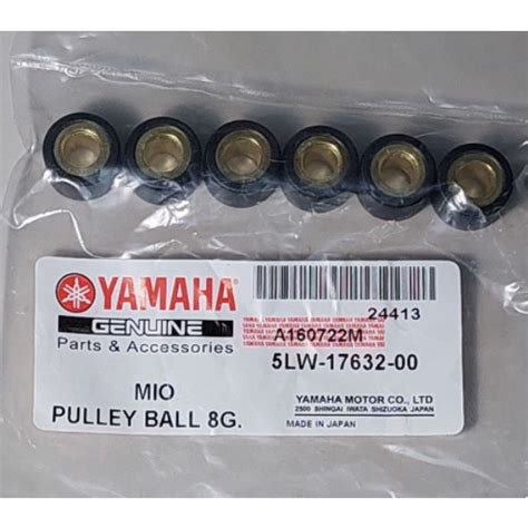 Yamaha Mio Sporty Pulley Ball G Roller Set Lw Genuine