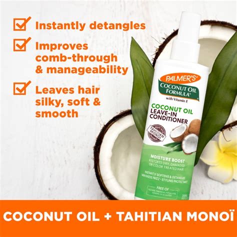 Palmer S Coconut Oil Formula Moisture Boost Leave In Conditioner