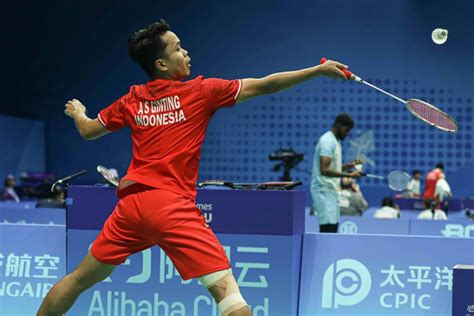 Pr Anthony Ginting Usai Gagal Di French Open