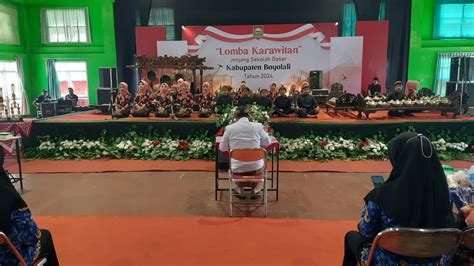 Nguri Uri Budaya Jawa Ratusan Siswa SD Di Boyolali Ikuti Lomba