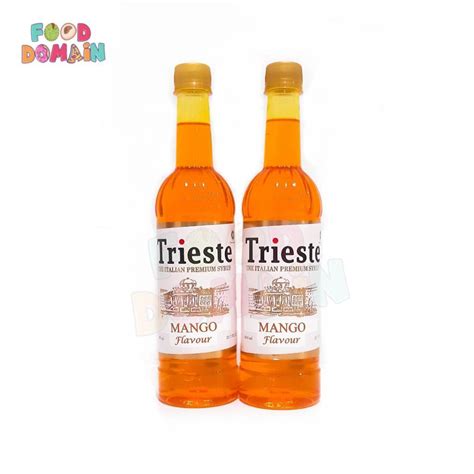 Jual Trieste Syrup Mango Sirup Rasa Mangga 650ml Shopee Indonesia