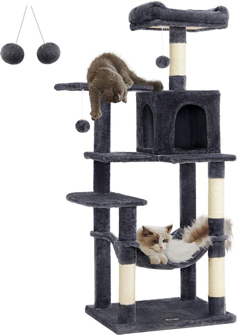 Homidec Katzen Kratzbaum Cm Katzenbaum Kletterturm Kletterbaum