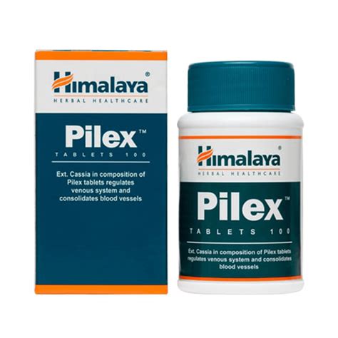 Himalaya Pilex 100tabs Herbal Pharmacy