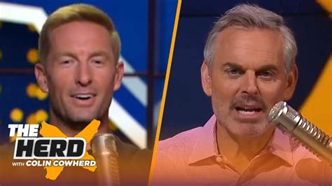 Joel Klatt Colin Cowherd S 2021 Mock NFL Draft NFL THE HERD YouTube