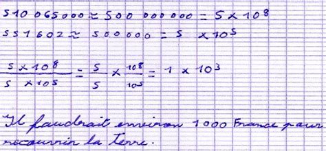 Probl Mes Avec La Notation Scientifique Coll Ge Jean Boucheron