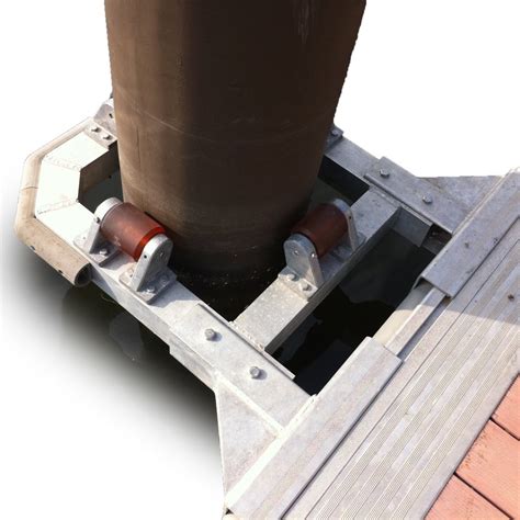 Piles Guide For Floating Pontoon Dock Pile Guide And Floating Pontoon