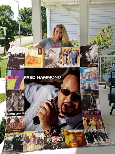 Fred Hammond Albums For Fans Collection Quilt Blanket - Teeruto