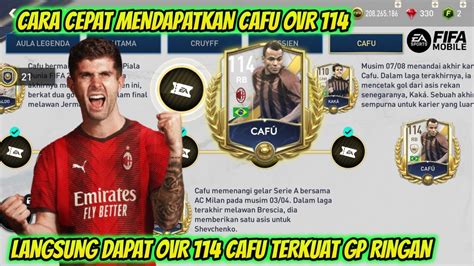 Cara Cepat Mendapatkan Cafu Terkuat Ovr Di Event Aula Legenda Fifa