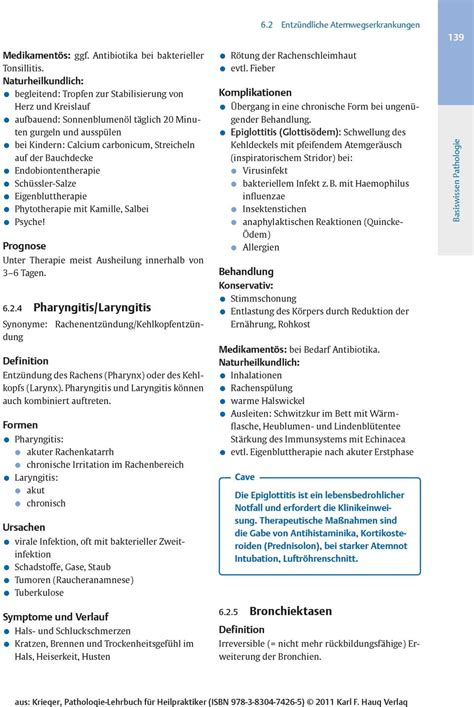 Krieger S Pathologie Lehrbuch für Heilpraktiker PDF Kostenfreier