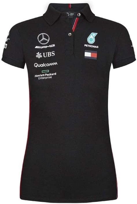 Mercedes AMG Petronas Motorsport Women S 2019 F1 Team Polo Shirt