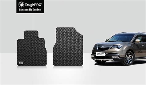 Toughpro Two Front Mats Compatible With Acura Mdx All Weather Heavy Duty Made In Usa