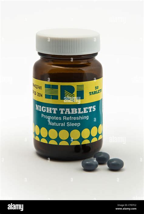 Hri Night Tablets Herbal Sleeping Pills Containing Vervain Hops