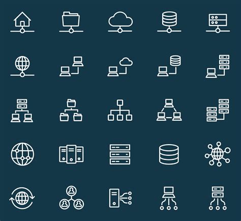 Vector Network Icons