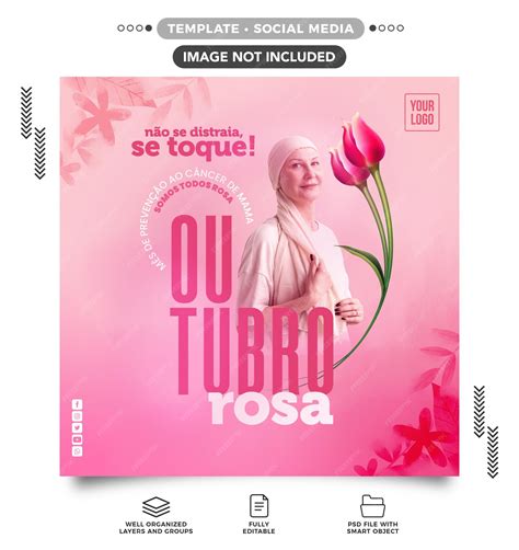 Feed De Mídia Social Outubro Rosa Um Toque Pode Mudar Sua Vida Psd