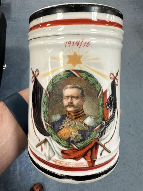 Is this a service beer stein from ww1? : r/ww1