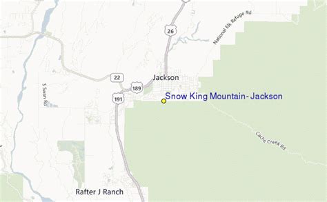 Snow King Mountain Jackson Ski Resort Guide Location Map And Snow King