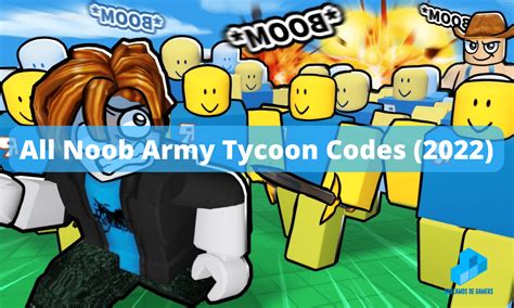 Noob Army Tycoon Codes February 2023 Complete List HDG