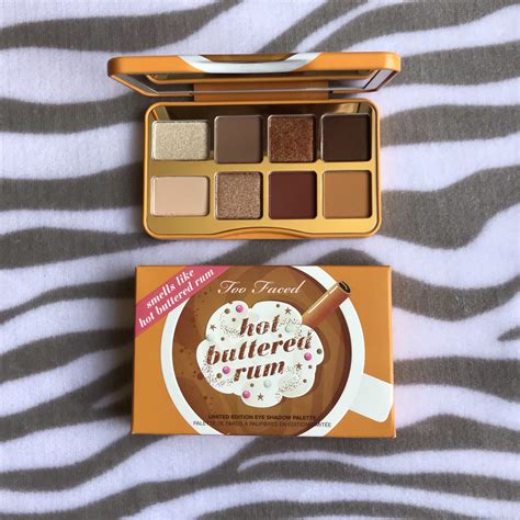Too Faced Hot Buttered Rum Palette Review Kayla Collects Palettes