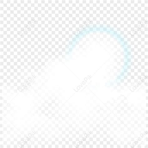 Blue Sky White Clouds Sun Light Effect Sky Lights Blue Effects PNG