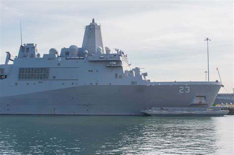 The San Antonio Class Amphibious Transport Dock USS NARA DVIDS